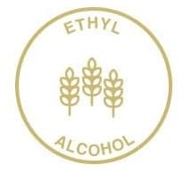 ETHYL ALCOHOL 식물유래 발효 주정 에탄올 엠블럼
