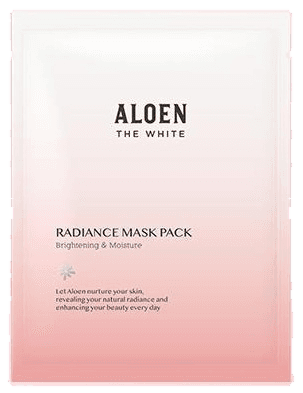 알로엔 더화이트 래디언스 마스크팩 파우치 (RADIANCE MASK PACK Brightening & Moisture)