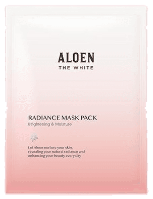 알로엔 더화이트 래디언스 마스크팩 파우치 (RADIANCE MASK PACK Brightening & Moisture)