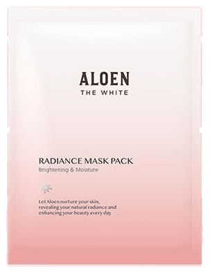 알로엔 더화이트 래디언스 마스크팩 파우치 (RADIANCE MASK PACK Brightening & Moisture)