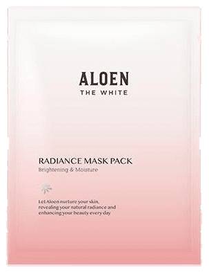 알로엔 더화이트 래디언스 마스크팩 파우치 (RADIANCE MASK PACK Brightening & Moisture)